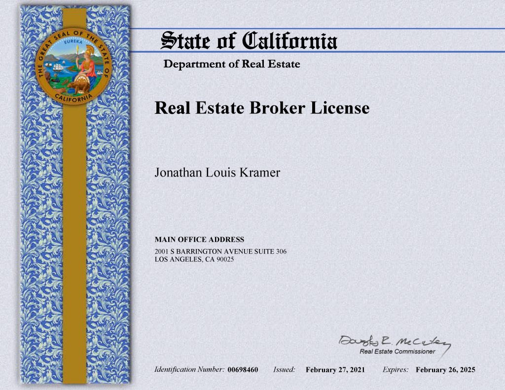 Today I passed my California Real Estate Broker Examination